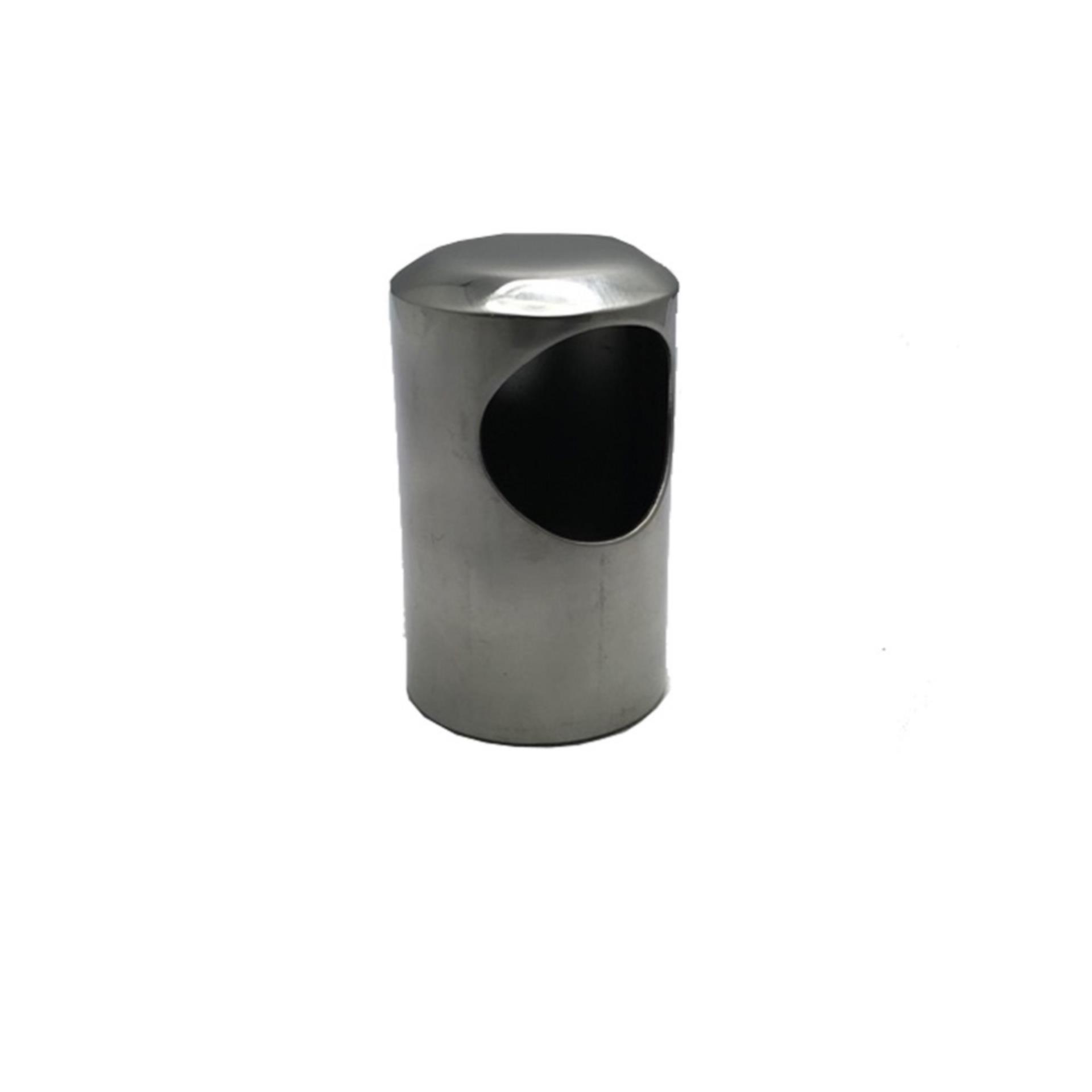 Osculati Handlauf Stütze Edelstahl Rund für 22 mmØ, Endstück