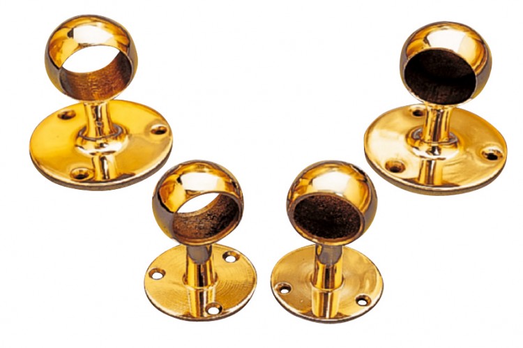 ARC Marine Mittelstütze Messing Ø30 mm