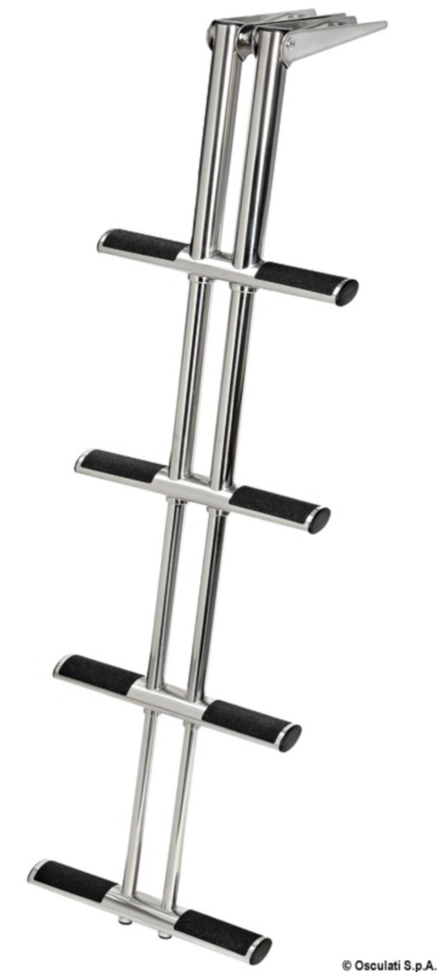 Osculati Badeleiter Diver 4-Stufen, L.440 / 1150 mm, B.440 mm