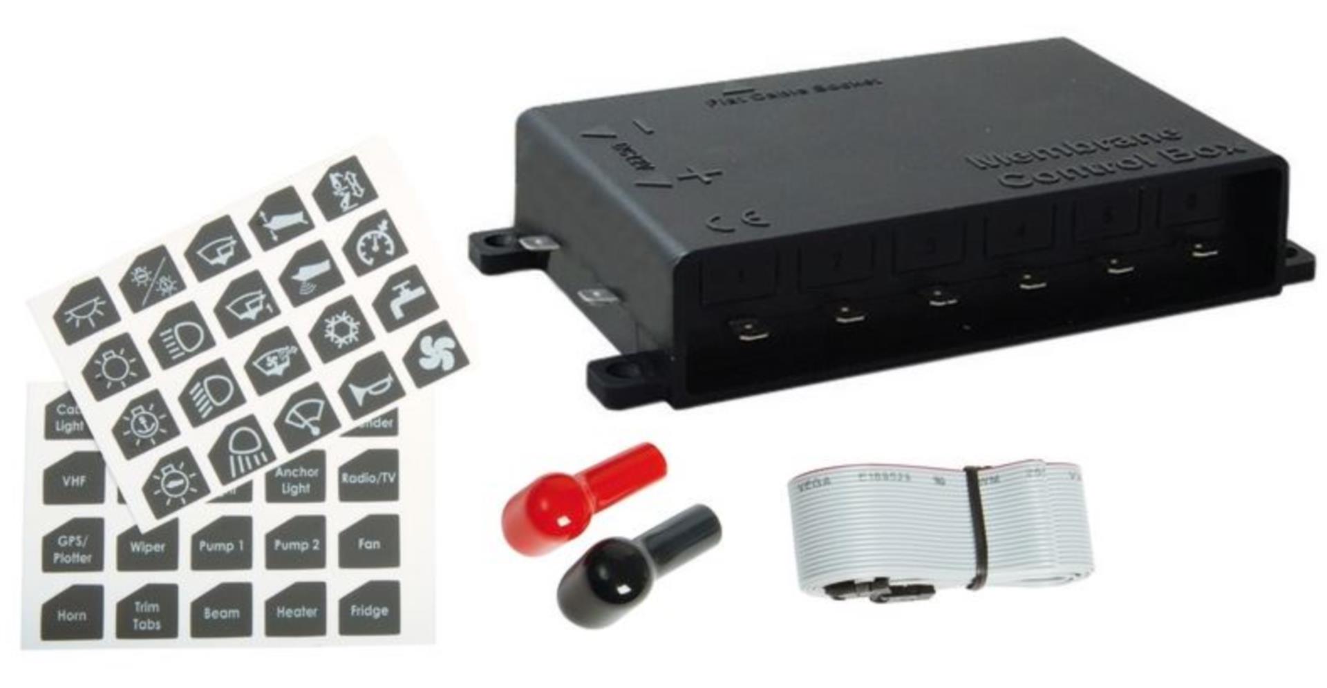 Osculati Schattafel Touch Control 12V, 6er Tafel 91 x 75 mm Osculati Schattafel Touch Control 12V, 6er Tafel 91 x 75 mm