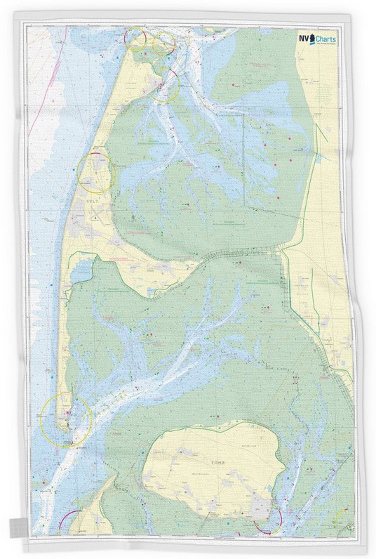 Nautischer Verlag NV Badehandtuch Sylt100 x 150 cm
