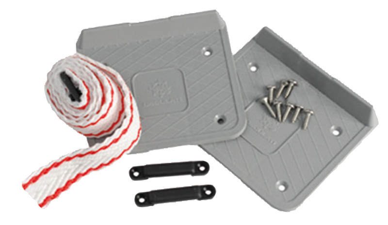 Osculati Batteriehalter mit Montageplatten