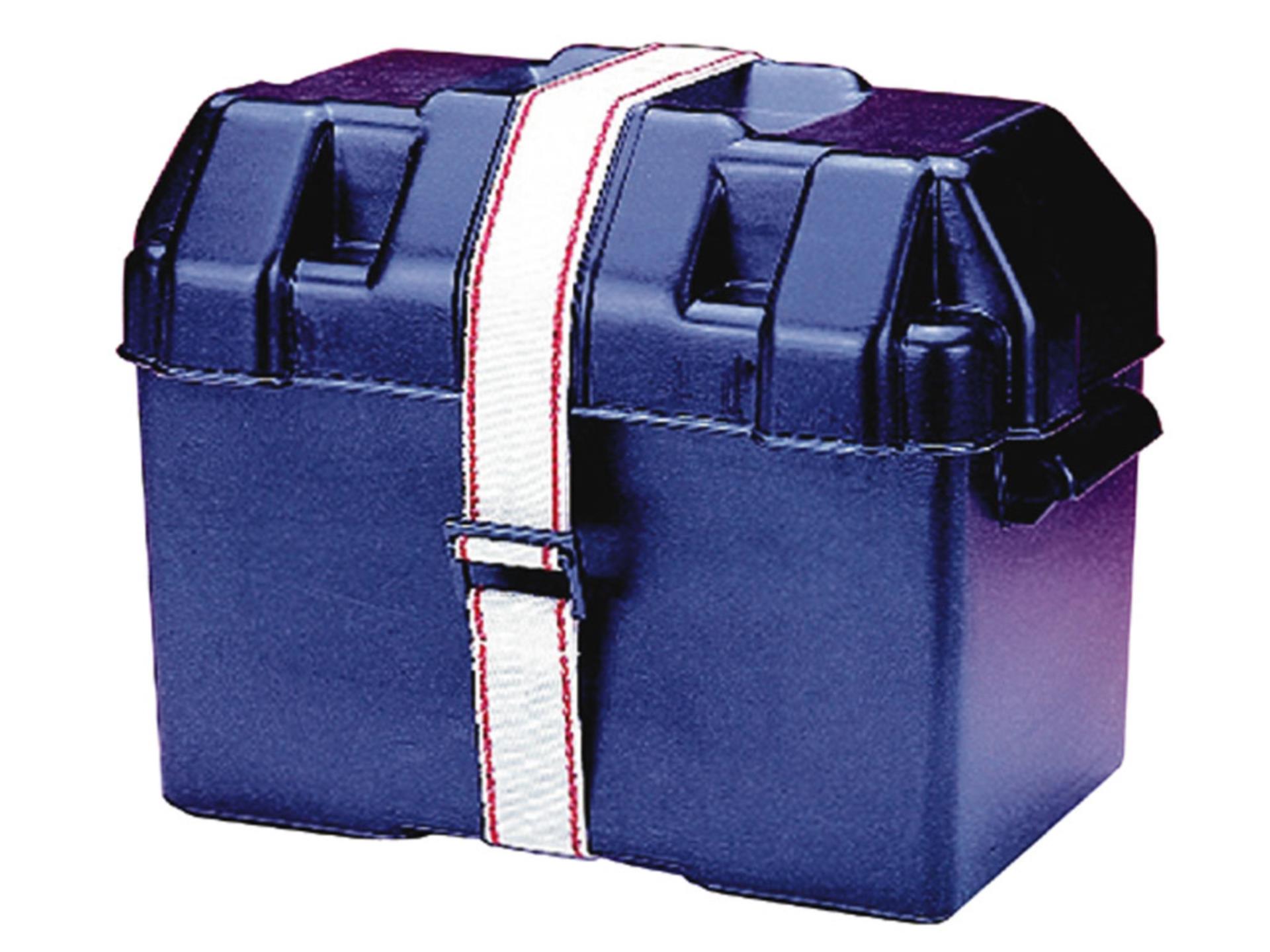 Talamex Batteriebox schwarz, 390 x 185 x 200 mm