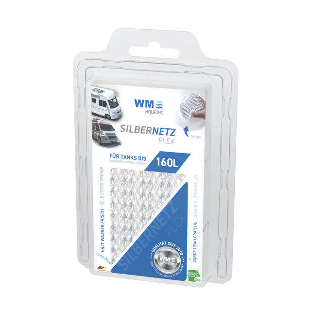 WM aquatec Silbernetz Flex Trinkwasserkonservierung, bis 160 Liter Tank