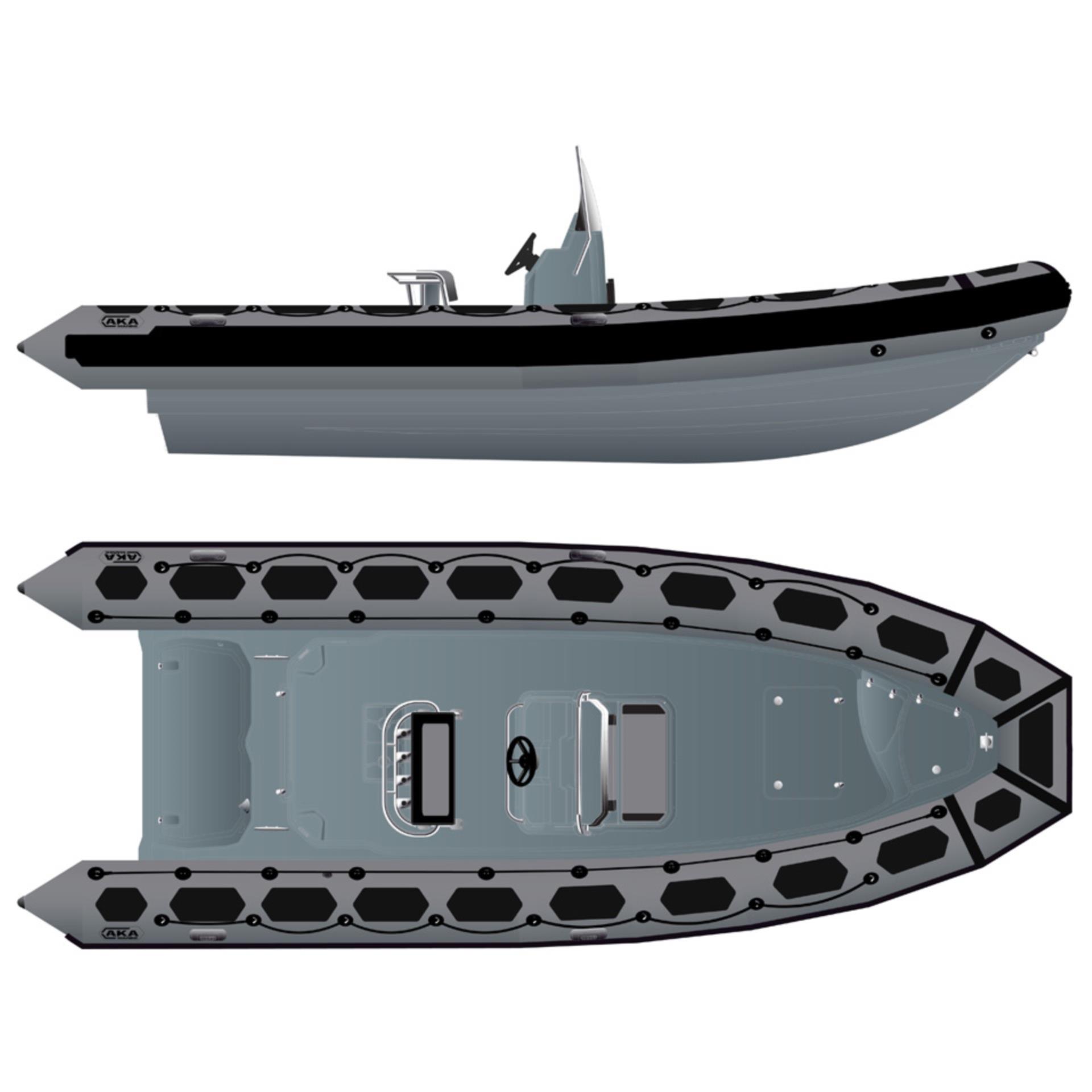 AKA-Marine AKA MARINE R75-C CSM-CR grau