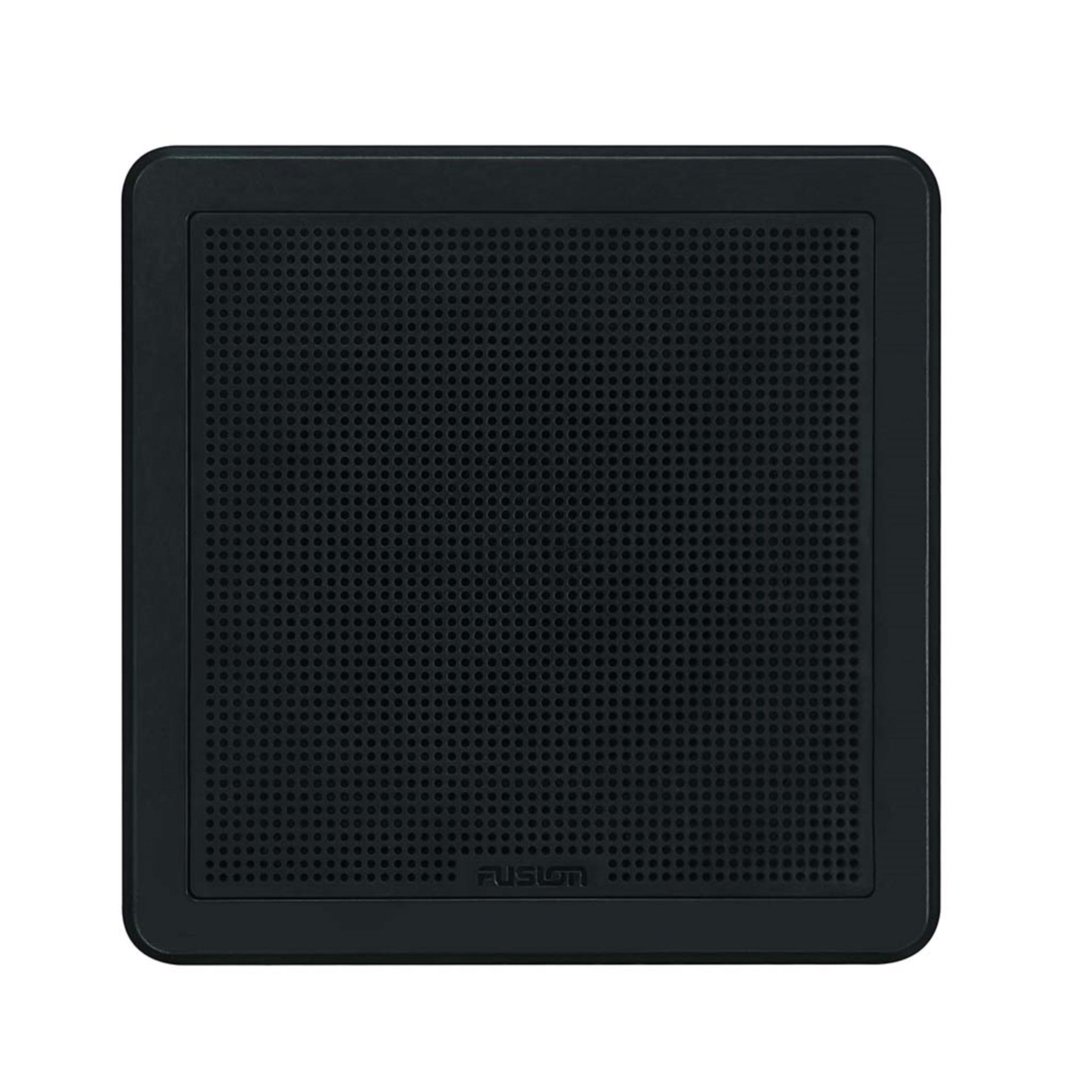 FUSION FM-F65SB 6,5" , quadr. schwarz, 120 W (1 Paar)