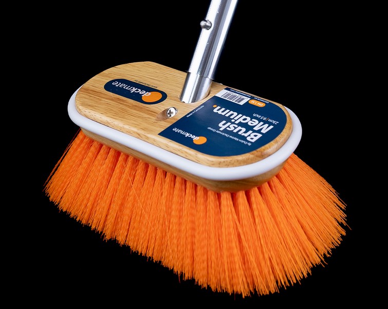 Deckmate Waschbürste Mittel (orange) 24 cm