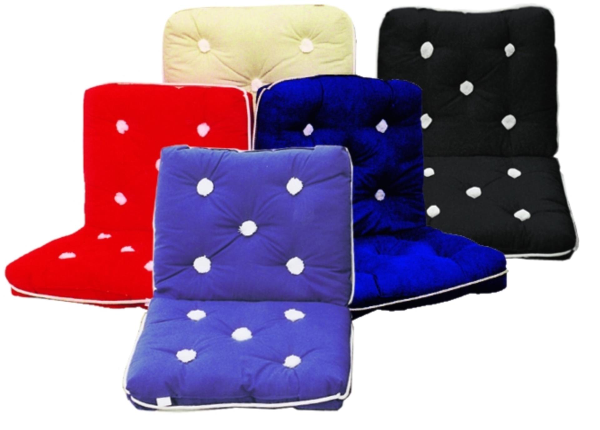 Navyline Kapok Doppelkissen, rot