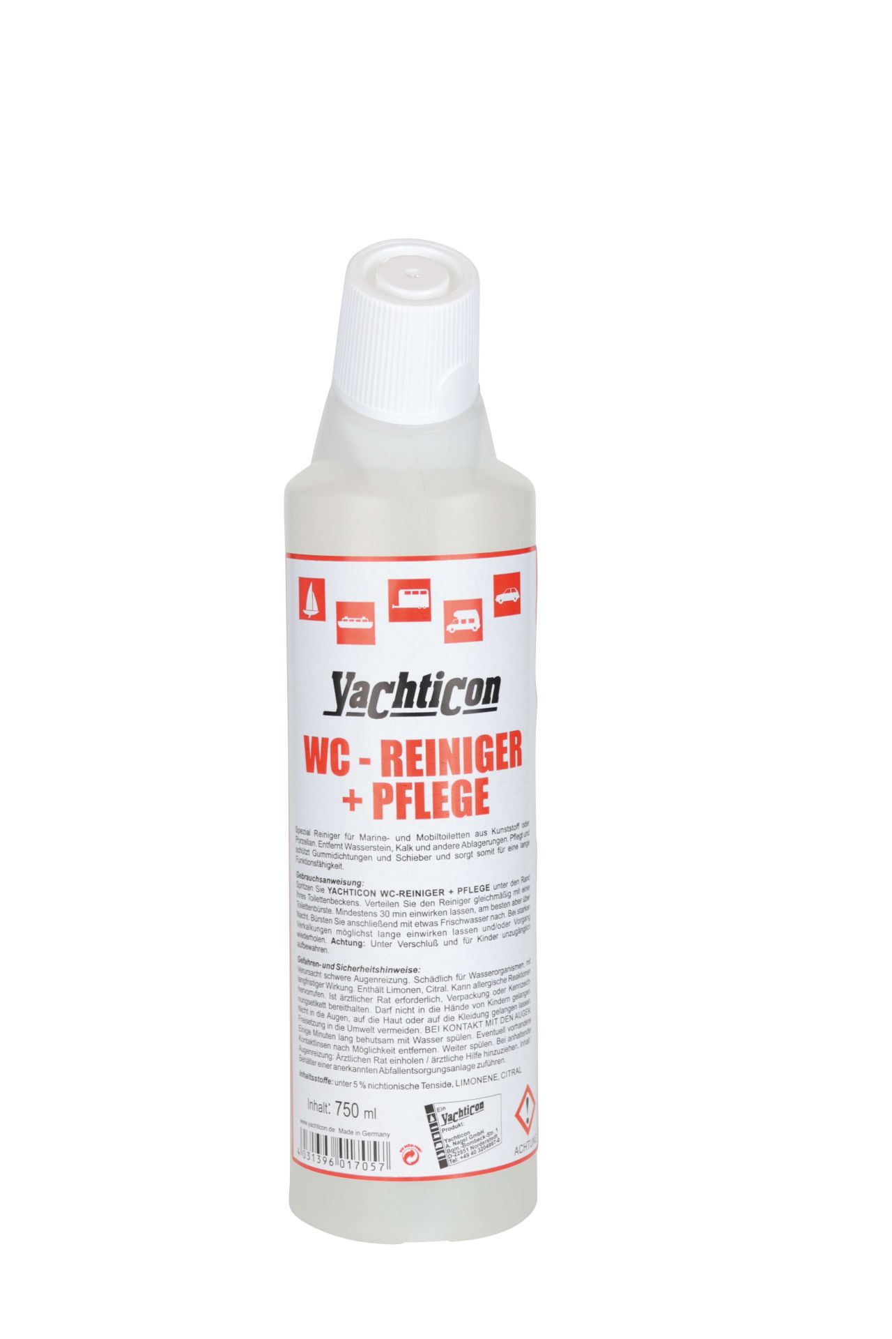 Yachticon WC Reiniger und Pflege, 750 ml