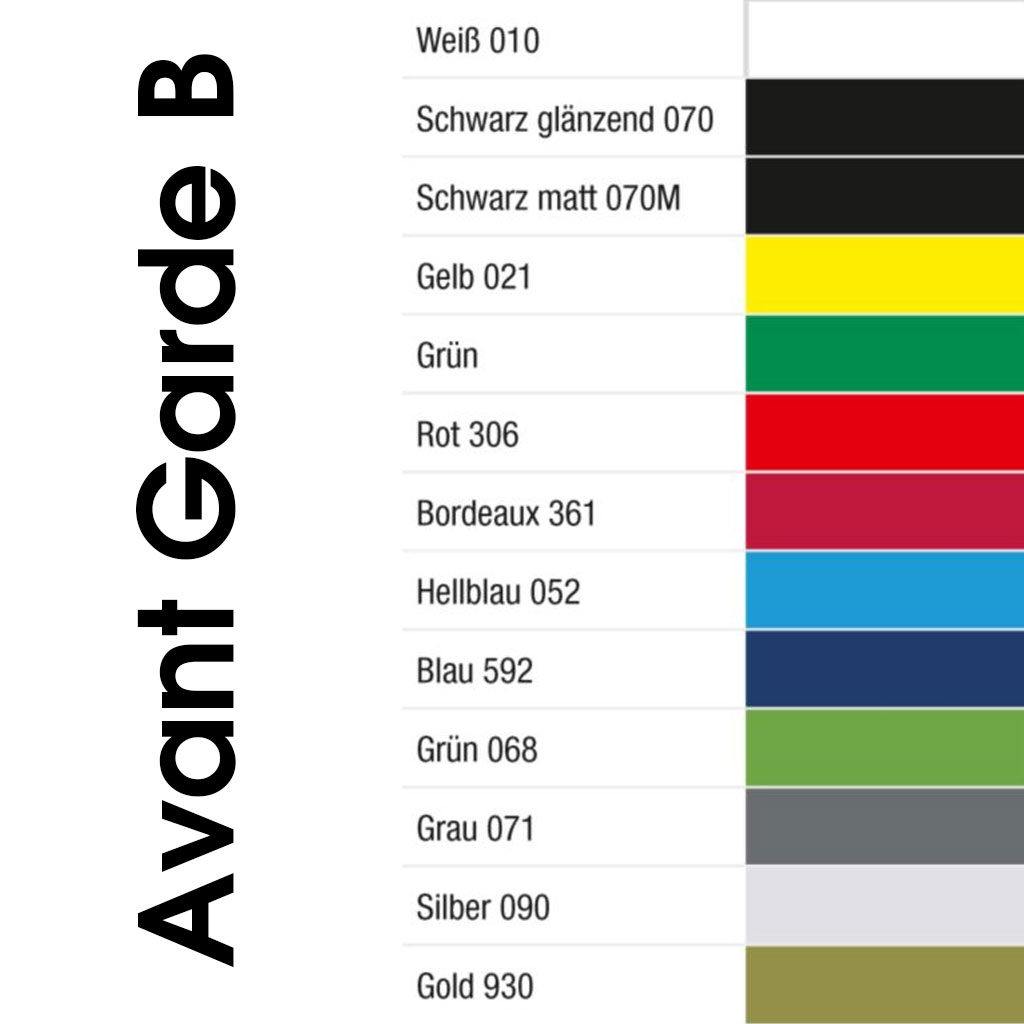 Gründl Schriftart Avant Garde B, 151 - 200 mm