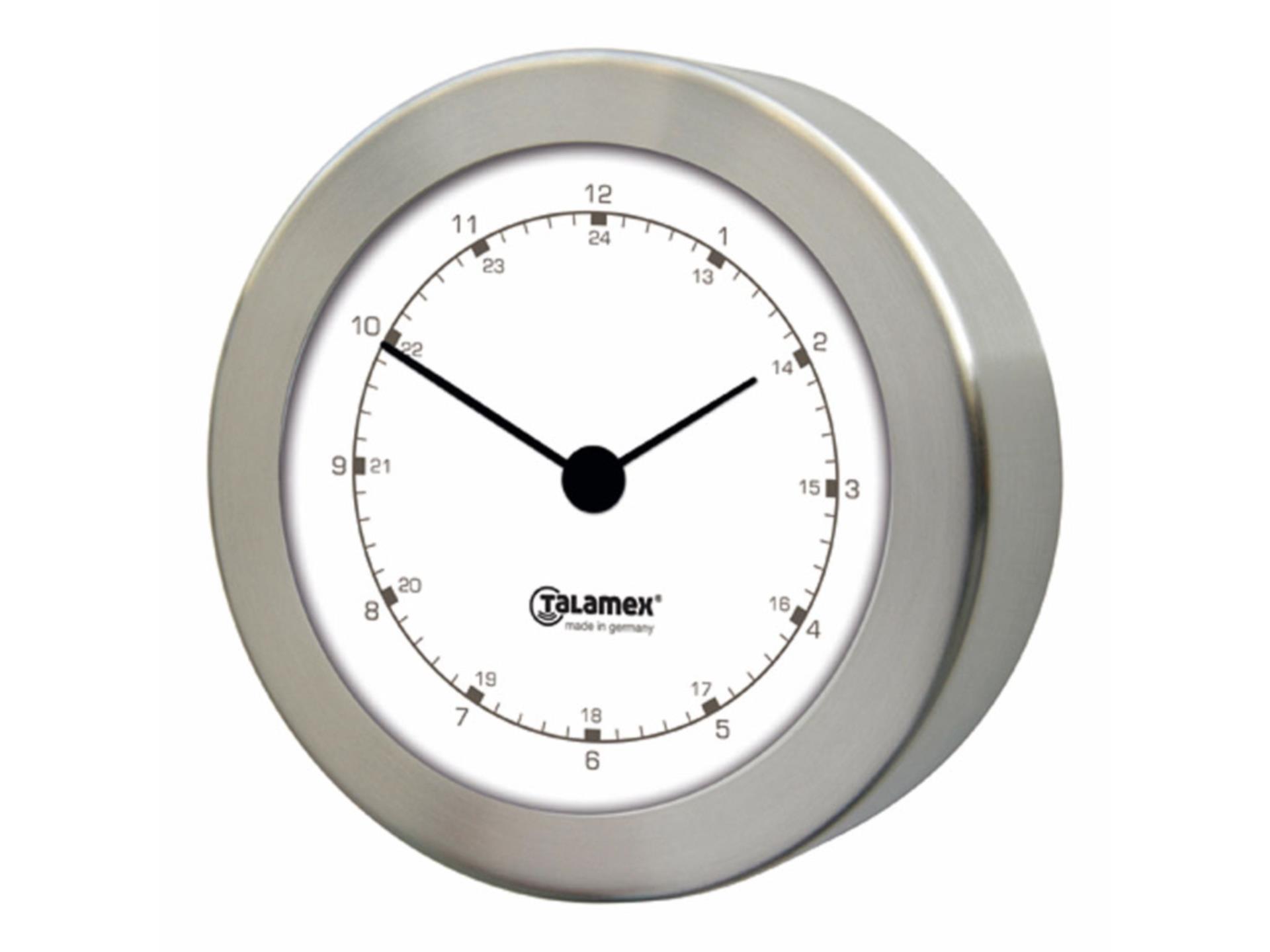 Talamex Uhr Serie 100 Edelstahl