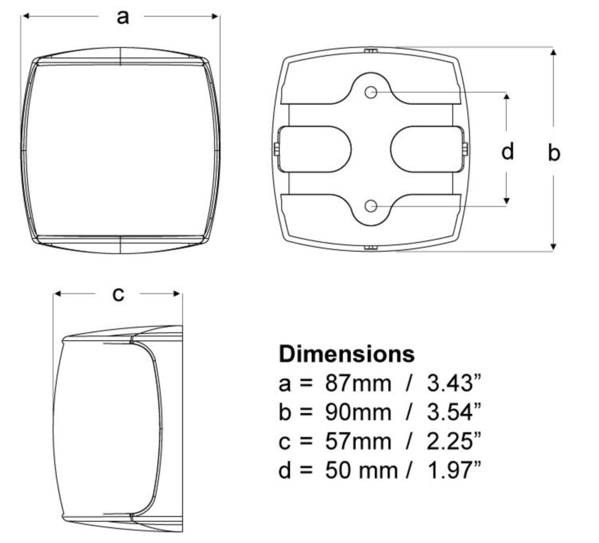 Hella NaviLED Pro 2NM BB BSH weiß Hella NaviLED Pro 2NM BB BSH weiß