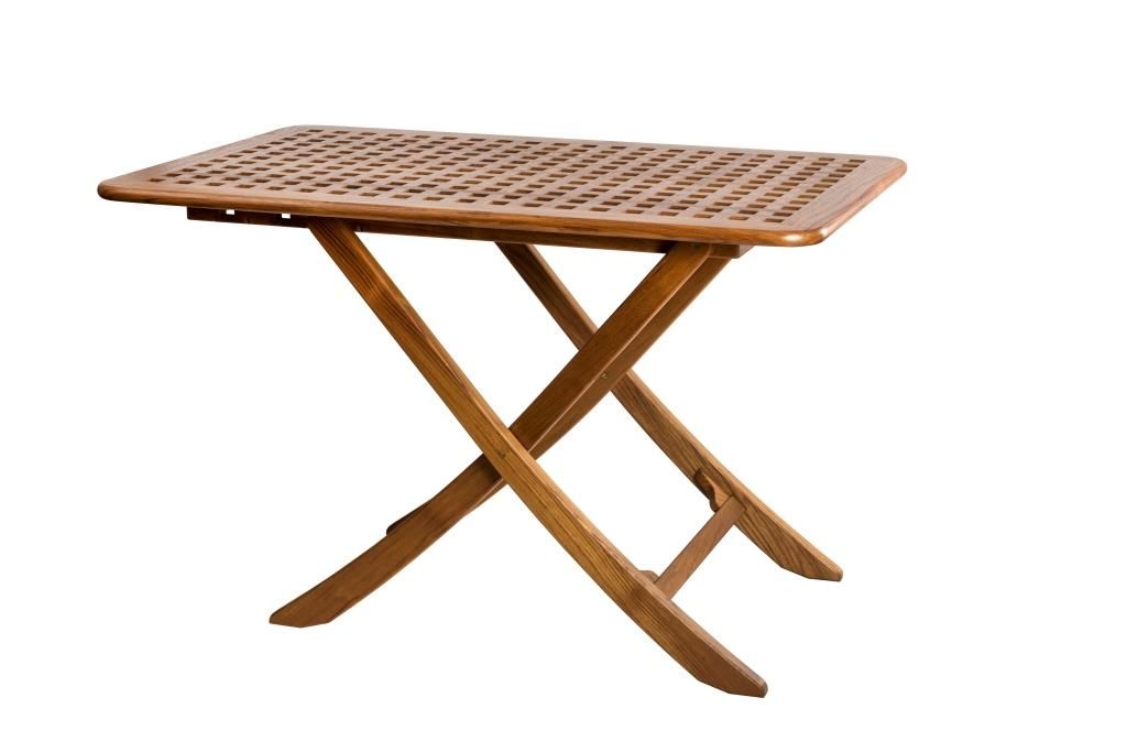 ARC Marine Teak Klapptisch San Remo, ungeölt