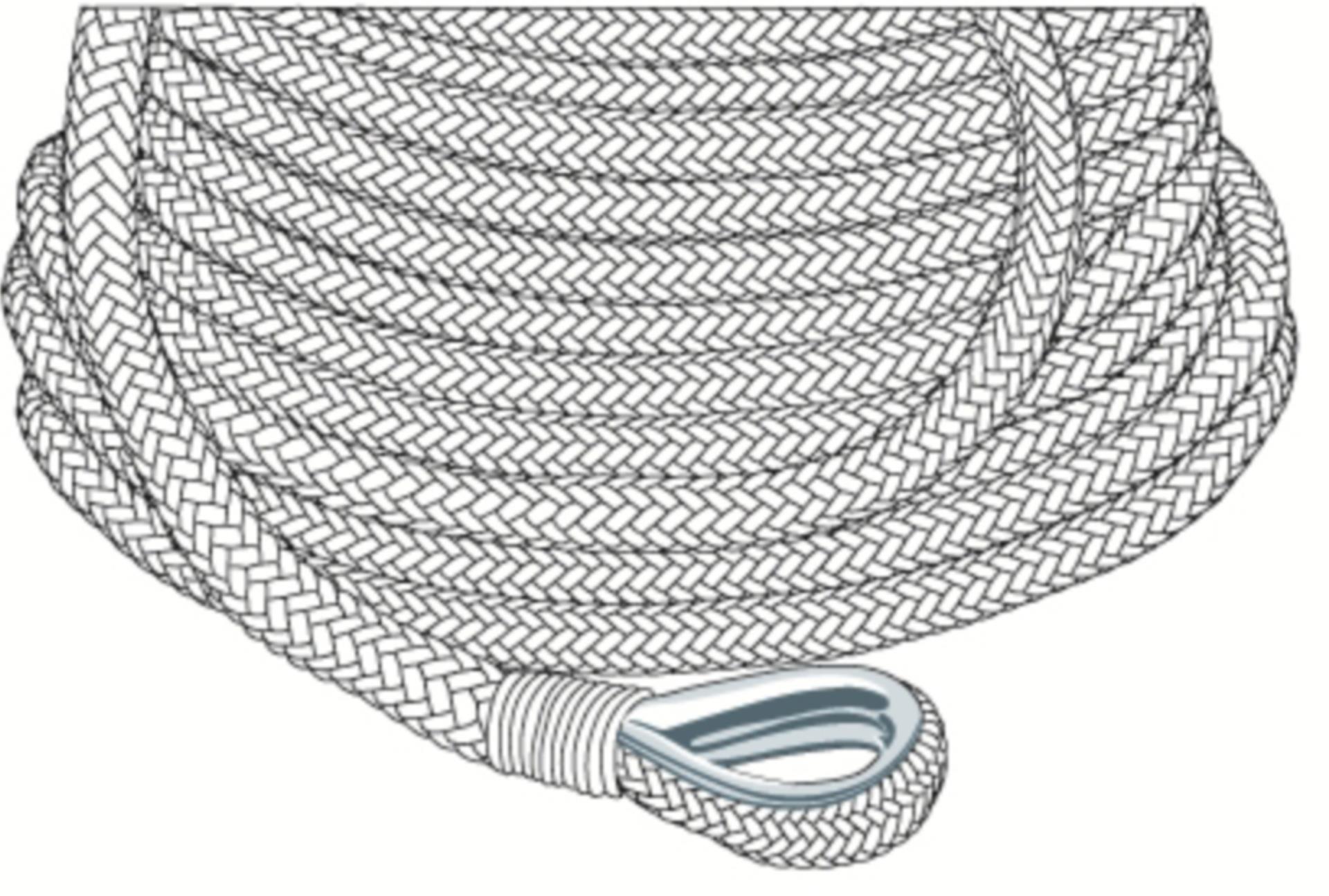 Liros Ankertau Handy Anchor Winch Master 14 mmØ x 50 Meter