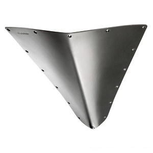 Douglas Marine Edelstahl Bugschutzplatte, 680 x 450 mm