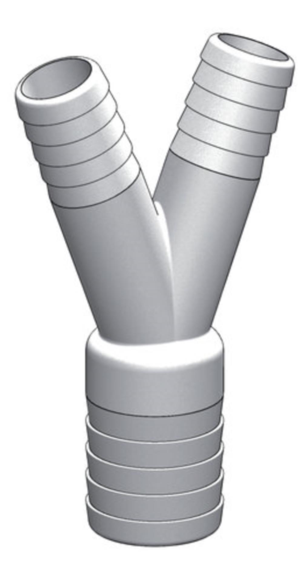 Trudesign Y-Verbinder für Schlauch 25,25,38mm