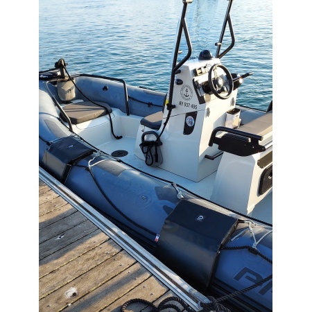 Outils Oceans  Outis Oceans Flacher Fender, 3 Elemente schwarz (720 x 400 x 50 mm)