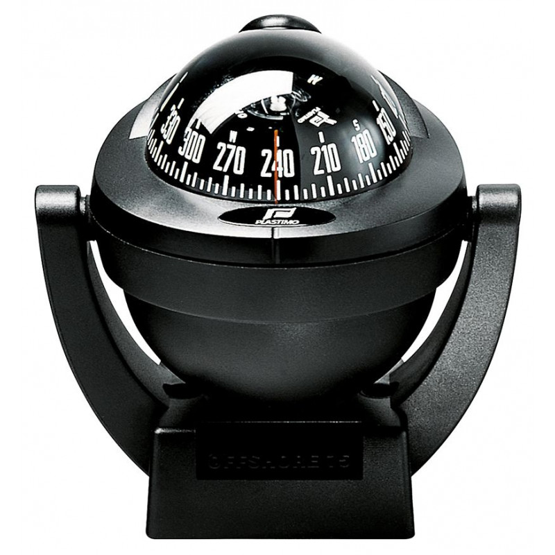 Plastimo Offshore 75 schwarz, Bügelmontage