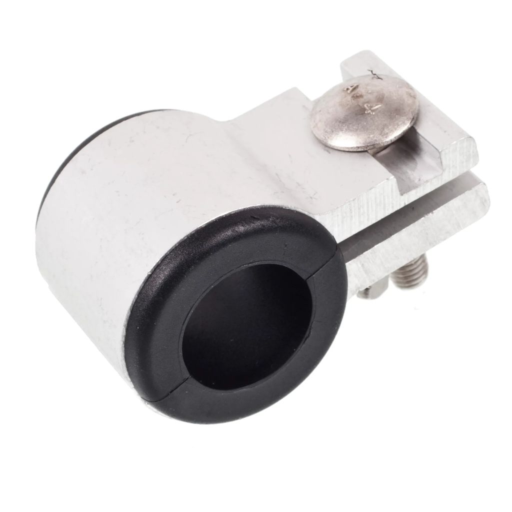 NOA Rohrhalter mit Bolzen und Flügelmutter, 38 mmØ