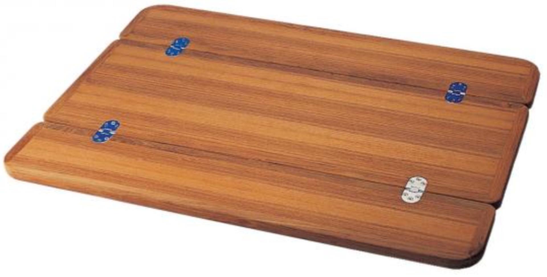 Gotthardt Teak Klapptisch, 30 / 60 x 90 cm