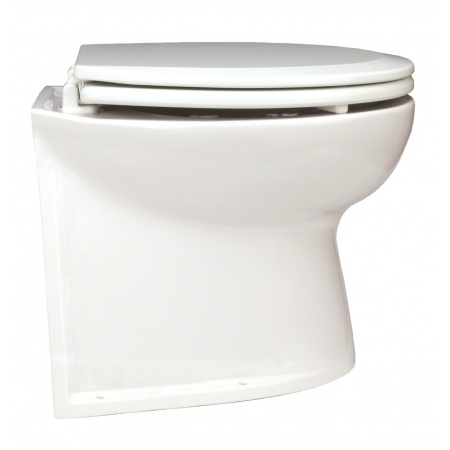 Jabsco Deluxe Flush, 12 V (17" Gerade) SoftClose Seewasser