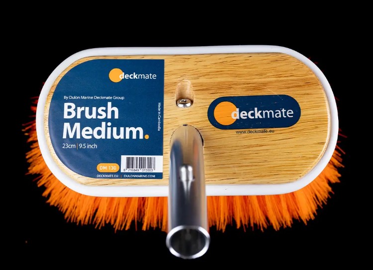 Deckmate Waschbürste Mittel (orange) 24 cm