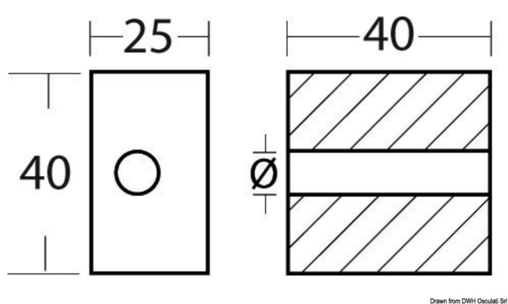 Osculati Zinkanode für OMC/Johnson/Evinrude Außenborder 50 - 200 PS Osculati Zinkanode für OMC/Johnson/Evinrude Außenborder 50 - 200 PS