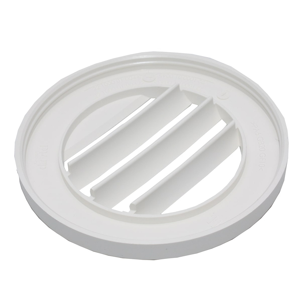 Eberspächer Ausströmer 60 mmØ weiß, Gitter offen