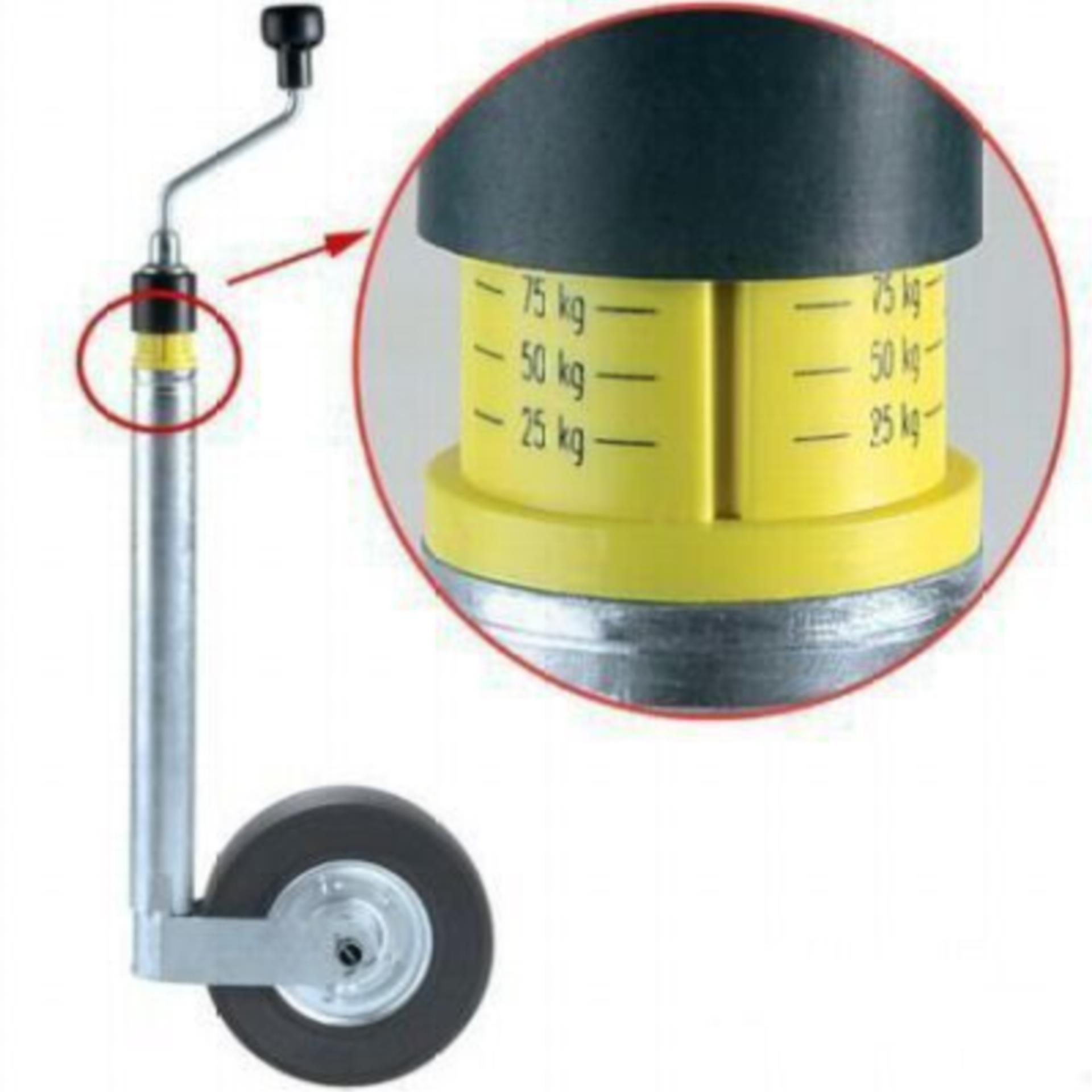 Reimo Stützrad komplett mit Luftrad und Stützlastwaage