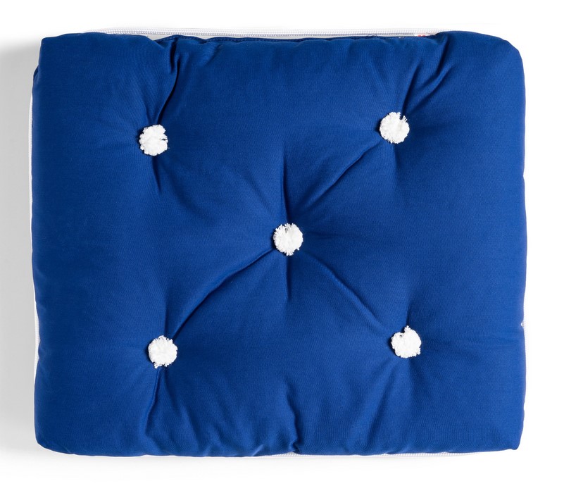 Talamex Kapok-Einzelsitzkissen / Königsblau 