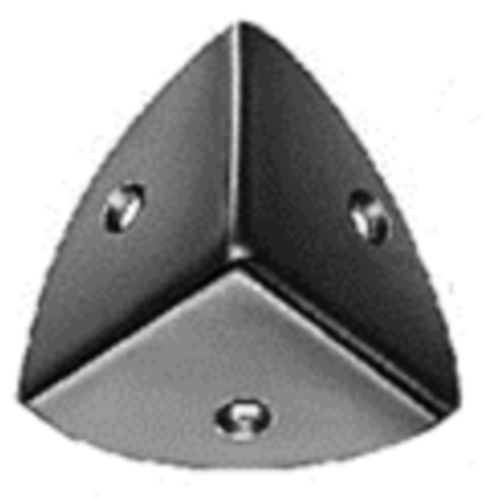 Lindemann Edelstahlecken, matt