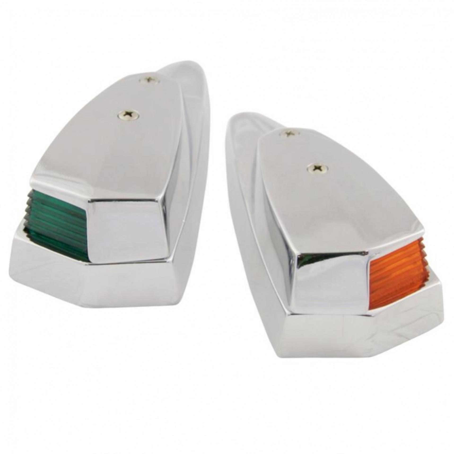 ARC Marine Positionslaternen Chrom, (Paar)