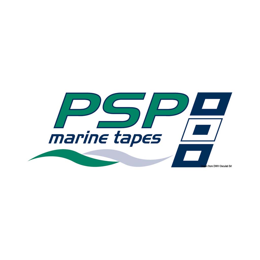 PSP Marine Tapes PSP Zierstreifen dreigeteilt, weiß  (44 mm x10 Meter)