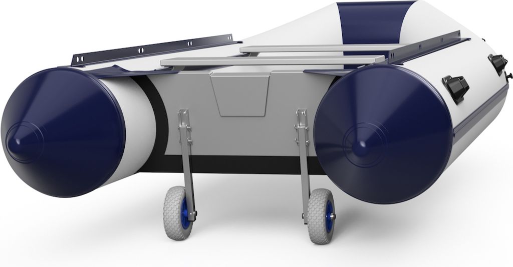 Titaps SUPROD Heckräder klappbar bis 140 kg, Edelstahl