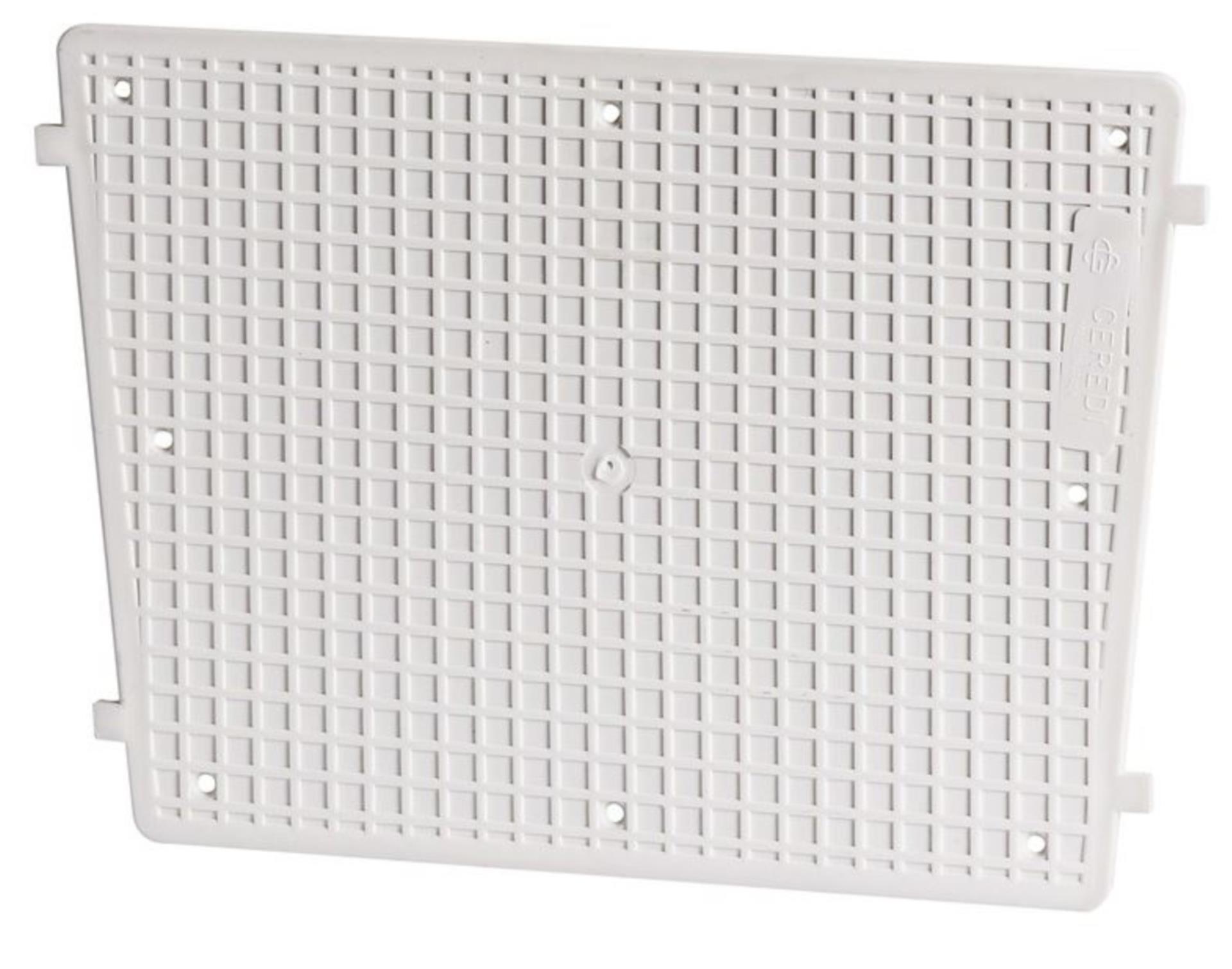 Osculati Heckschutzplatte klein (weiß)