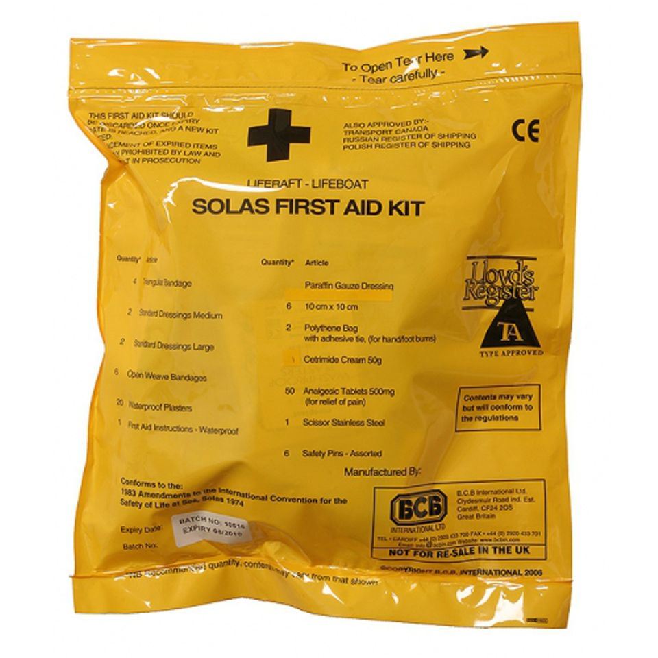 OCEAN SAFETY Erste Hilfe Set Solas