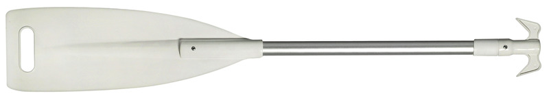 Osculati Stechpaddel Aluminium Teleskop 90 - 160 cm, Alu / Weiß