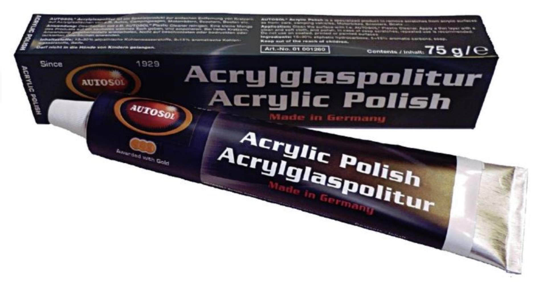 Autosol Acryl Politur, 75 ml