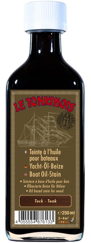 Le Tonkinois Öl Beize Teak, 250 ml