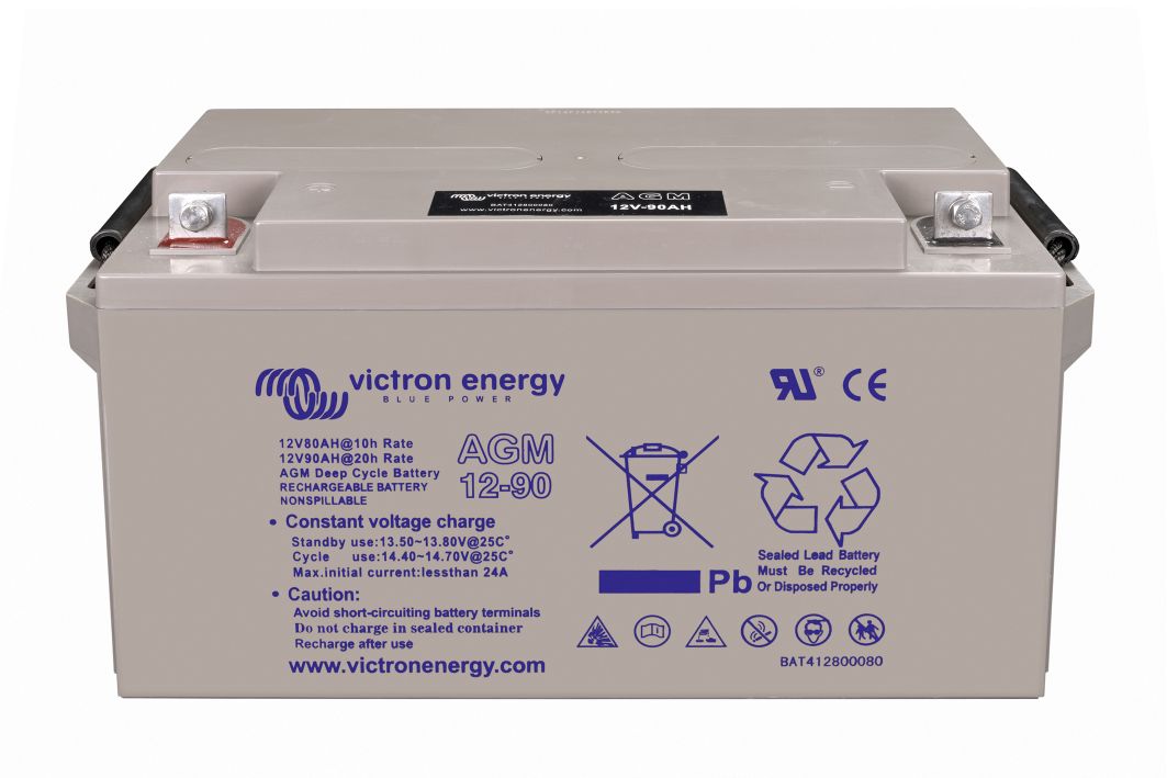 victron energy Victron AGM 12V/90Ah Deep Cycle Batterie (350 x 167 x 183)