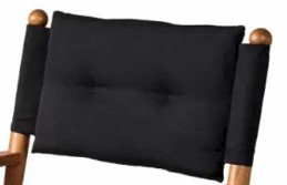 ARC Marine Kissen schwarz für Regiestuhl I Deluxe