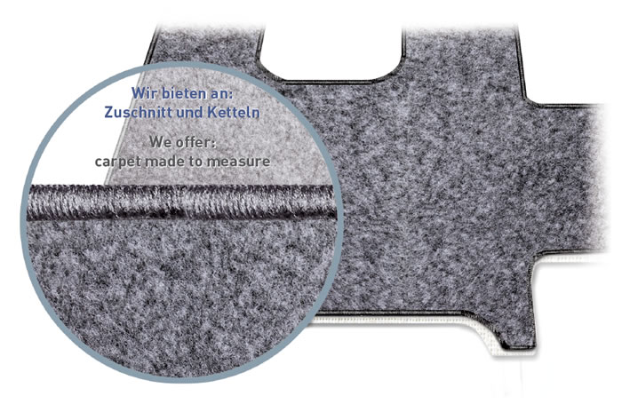 Gisa Tex Bootsteppich Amaree American Spectropil, Anthrazit 0616 Gisa Tex Bootsteppich Amaree American Spectropil, Anthrazit 0616