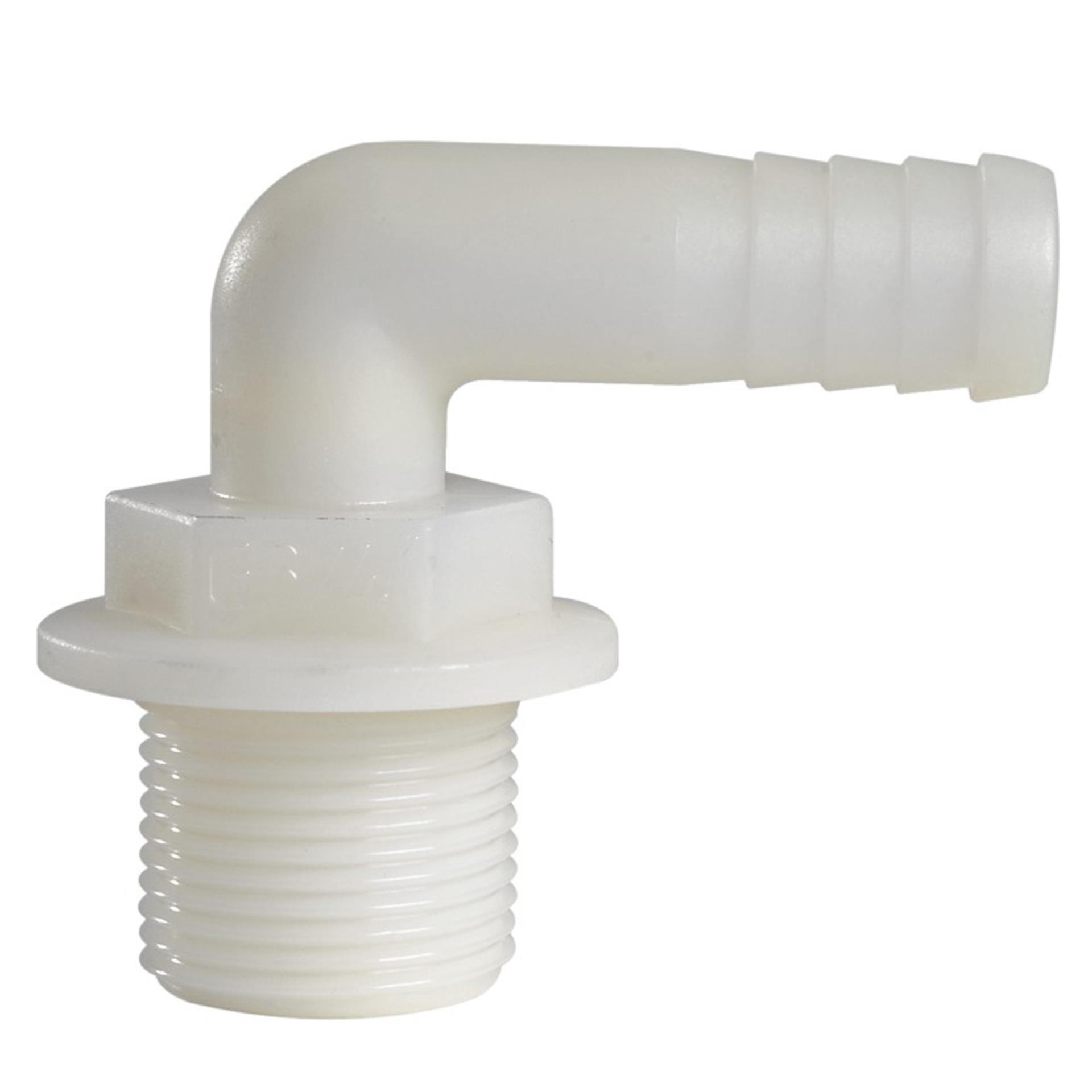 Osculati Schlauchnippel 1/2" / 15 mm, 90° Winkel