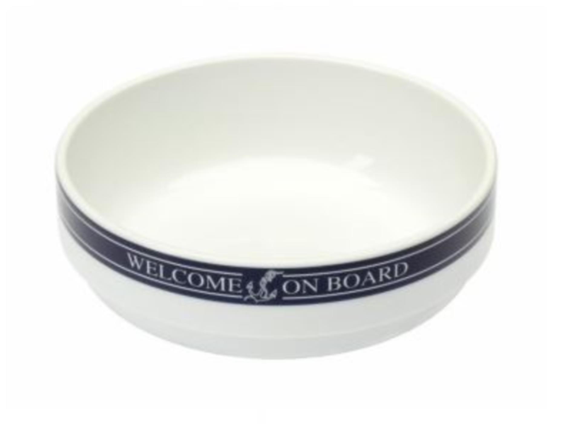 Schüssel 17cm "Welcome on Board"