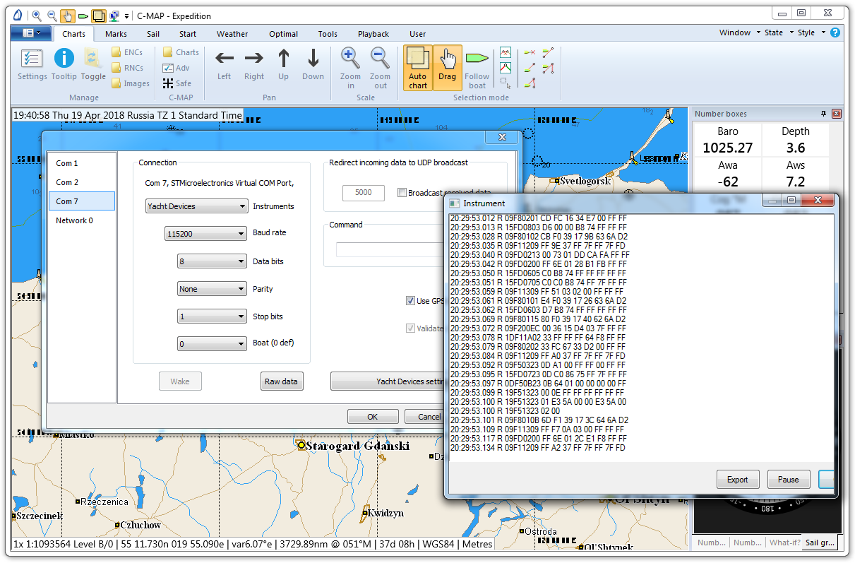 Yacht Devices USB Gateway YDNU-02 mit NMEA 2000 Anschluss