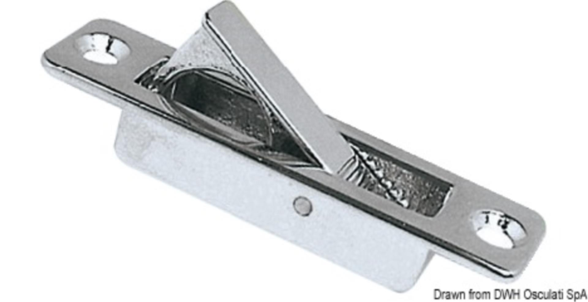 Bodenheber mit Feder, Edelstahl 83 x 21 mm