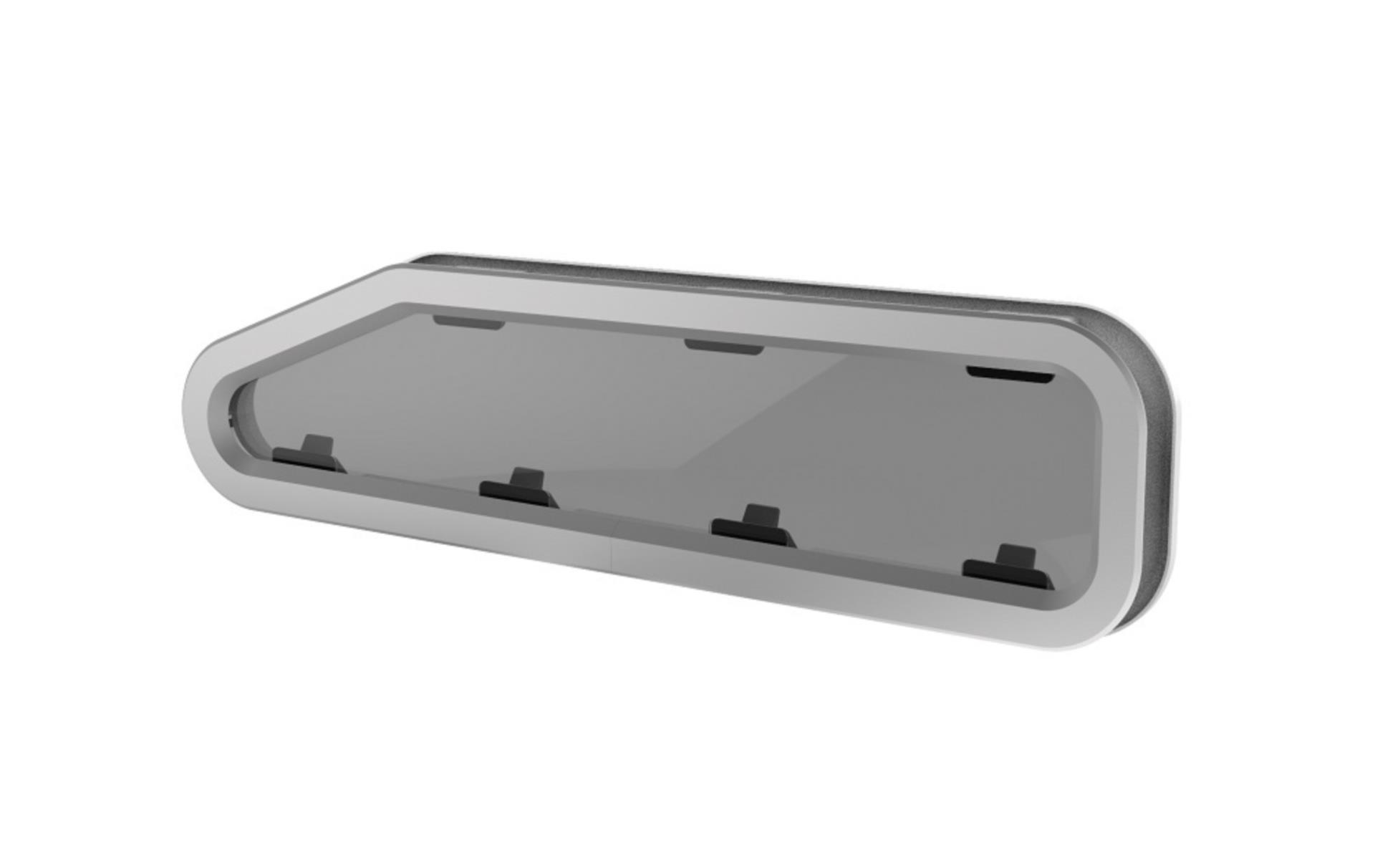 Lewmar Fixlights 4L, fest, 195 x 708 mm, weiß