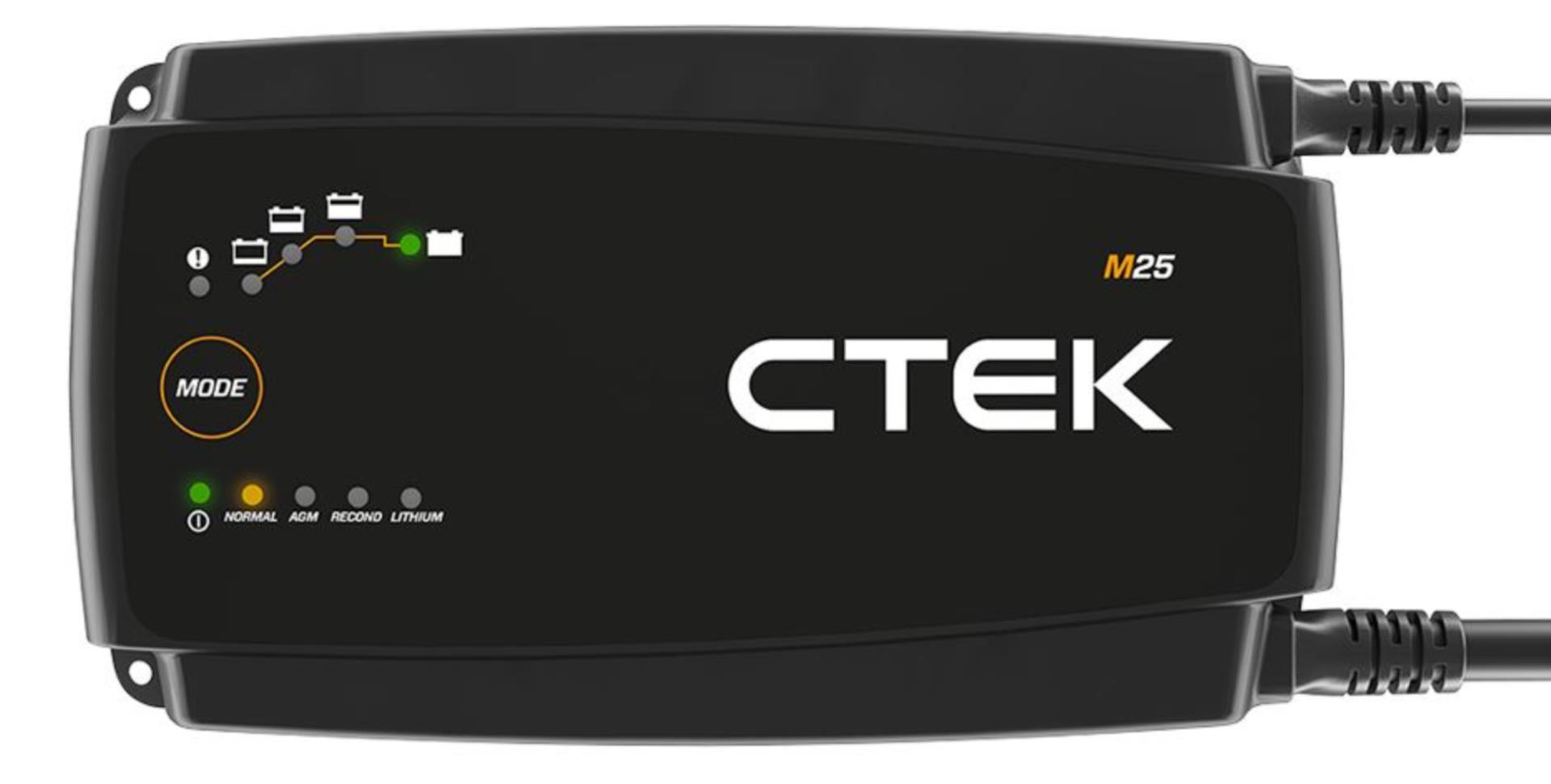 Ctek M25 Batterielader, 25A