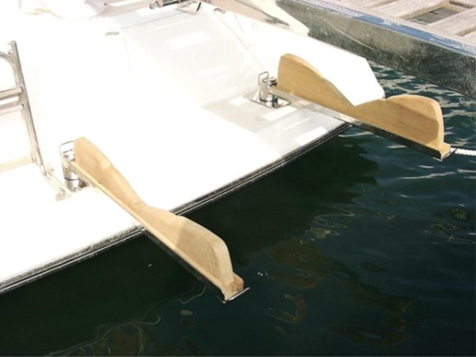 Swi-Tec Beiboothalterung Drehbar, Holzmaß: 900 x 60 x 200 mm