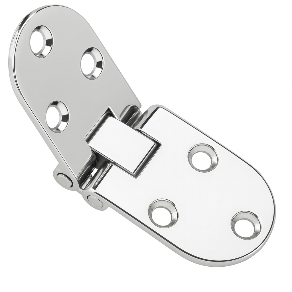 Osculati Scharnier Edelstahl für Klapptische, 84 x 30 mm